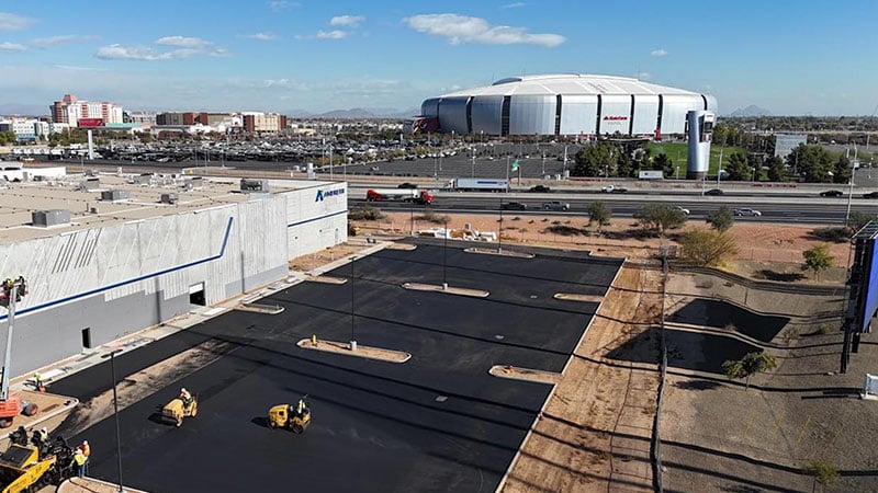 andrett parking lot paving in glendale