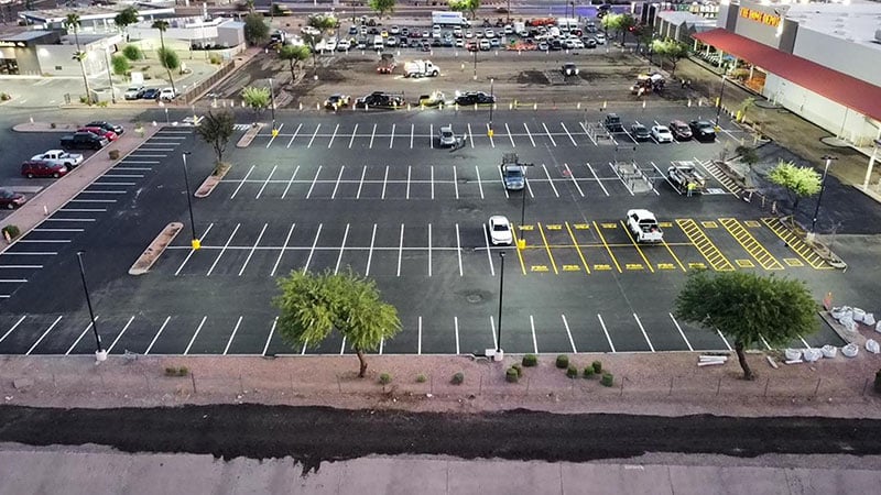 home depot parking lot in phoenix