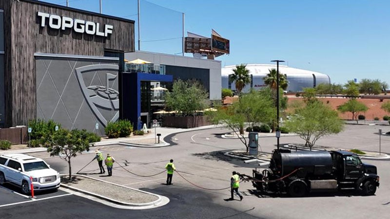 topgolf sealcoating services in glendale, arizona