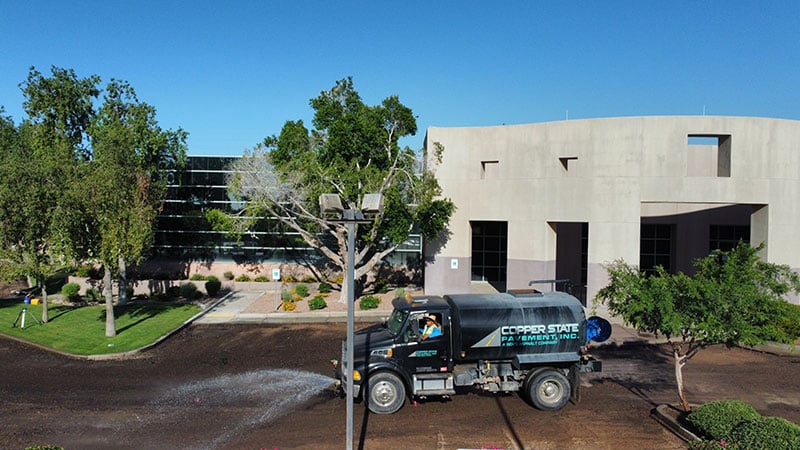 prep earth for asphalt