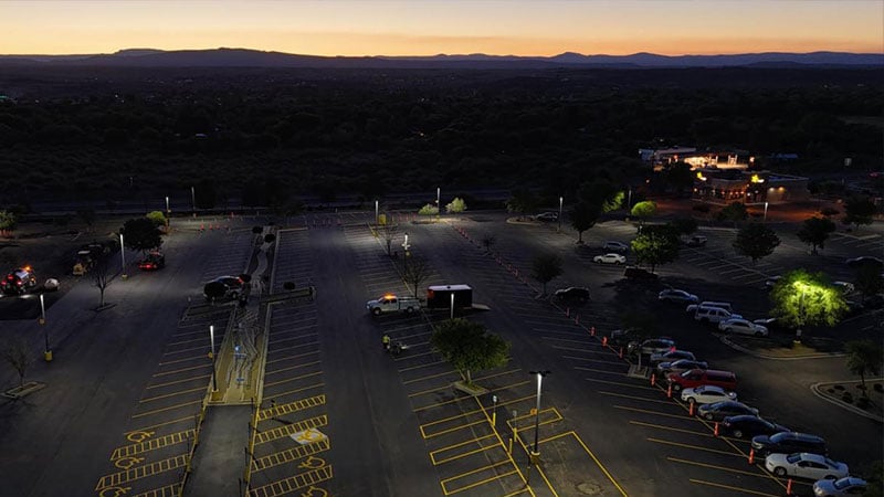Walmart parking lot striping services in arizona